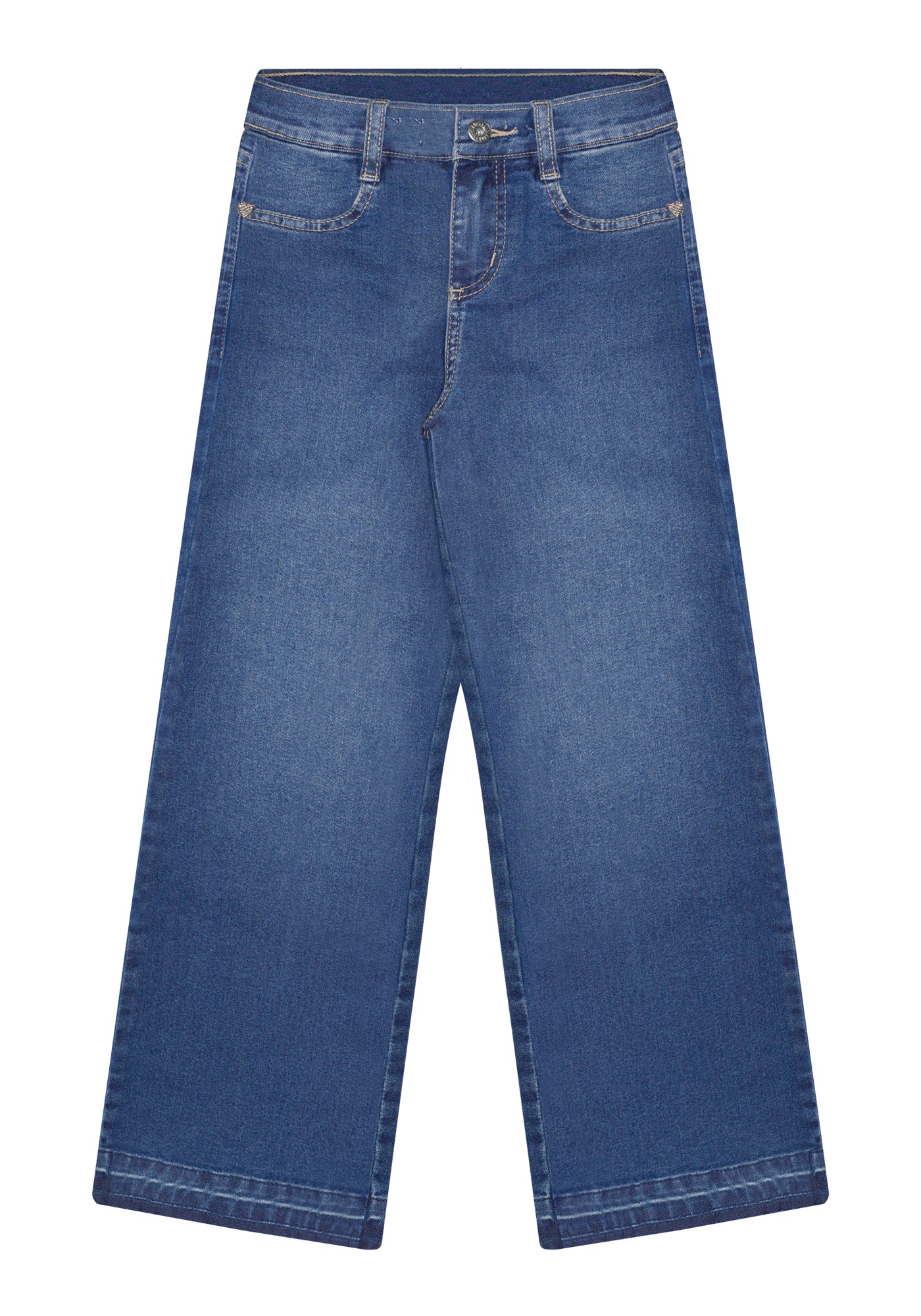 Pantalon Denim Recto Oscuro