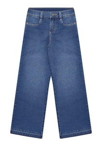 Pantalon Denim Recto Oscuro