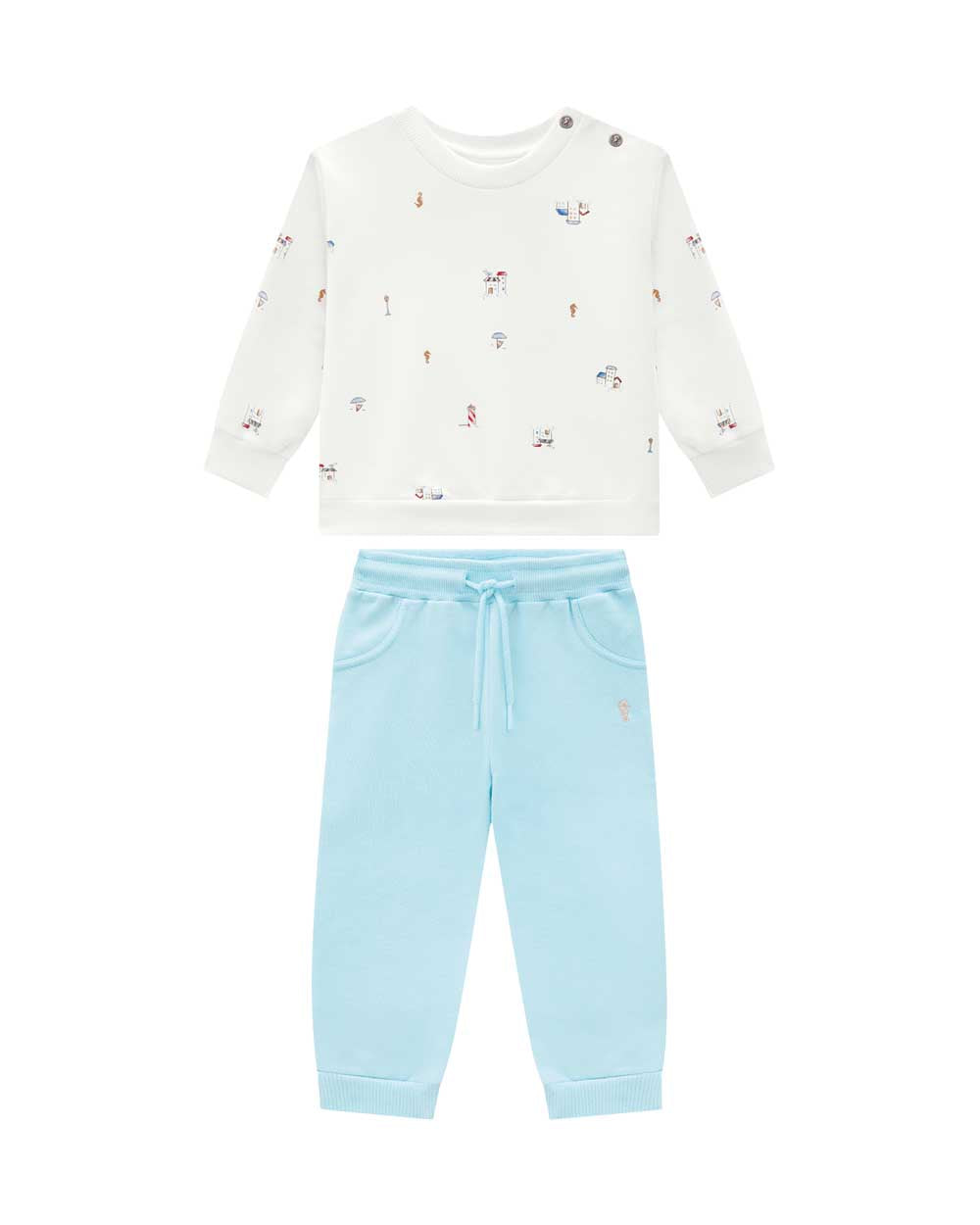 Conjunto OM Marfil Celeste