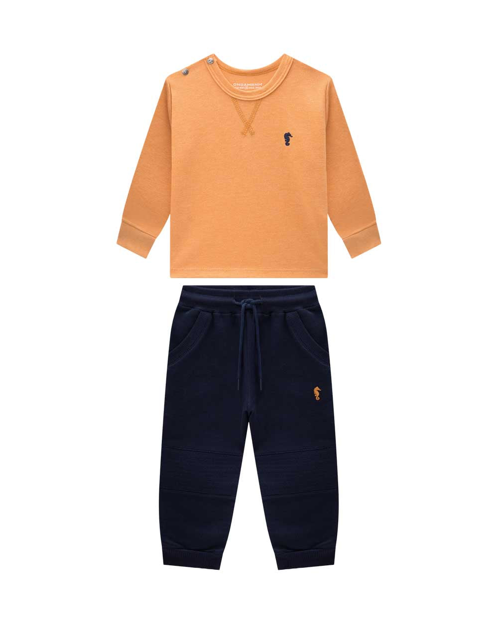 Conjunto OM Naranja Azul