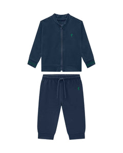 Conjunto OM Azul Liso