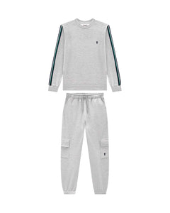 Conjunto OM Gris Liso