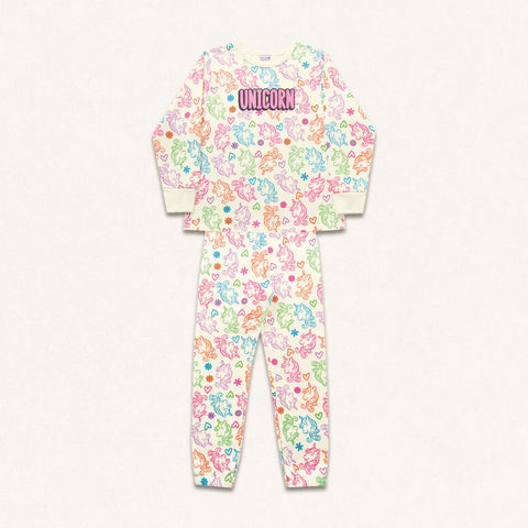 Pijama Unicornio Colores
