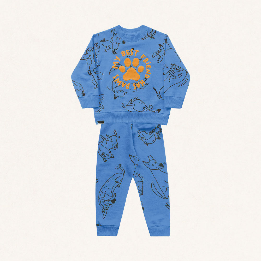 Conjunto Perrito Azul