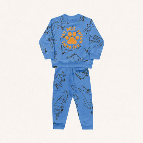 Conjunto Perrito Azul