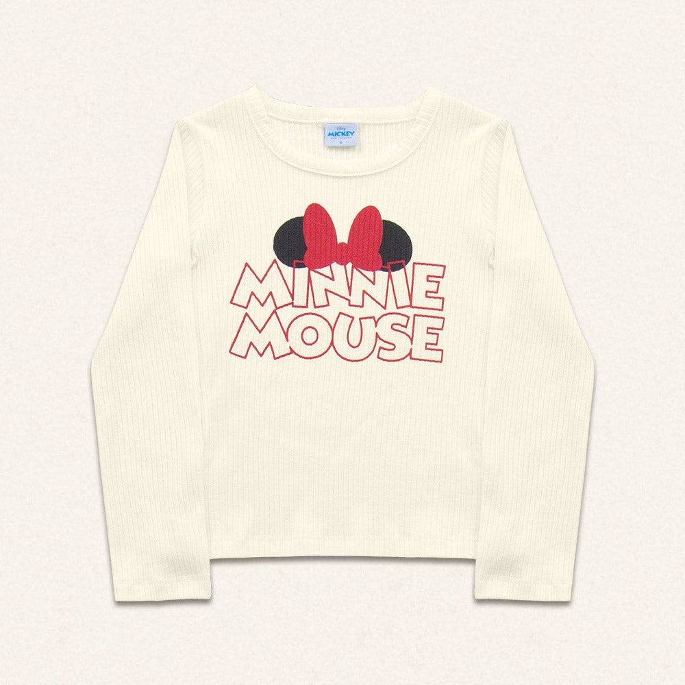 Remera Minnie Marfil