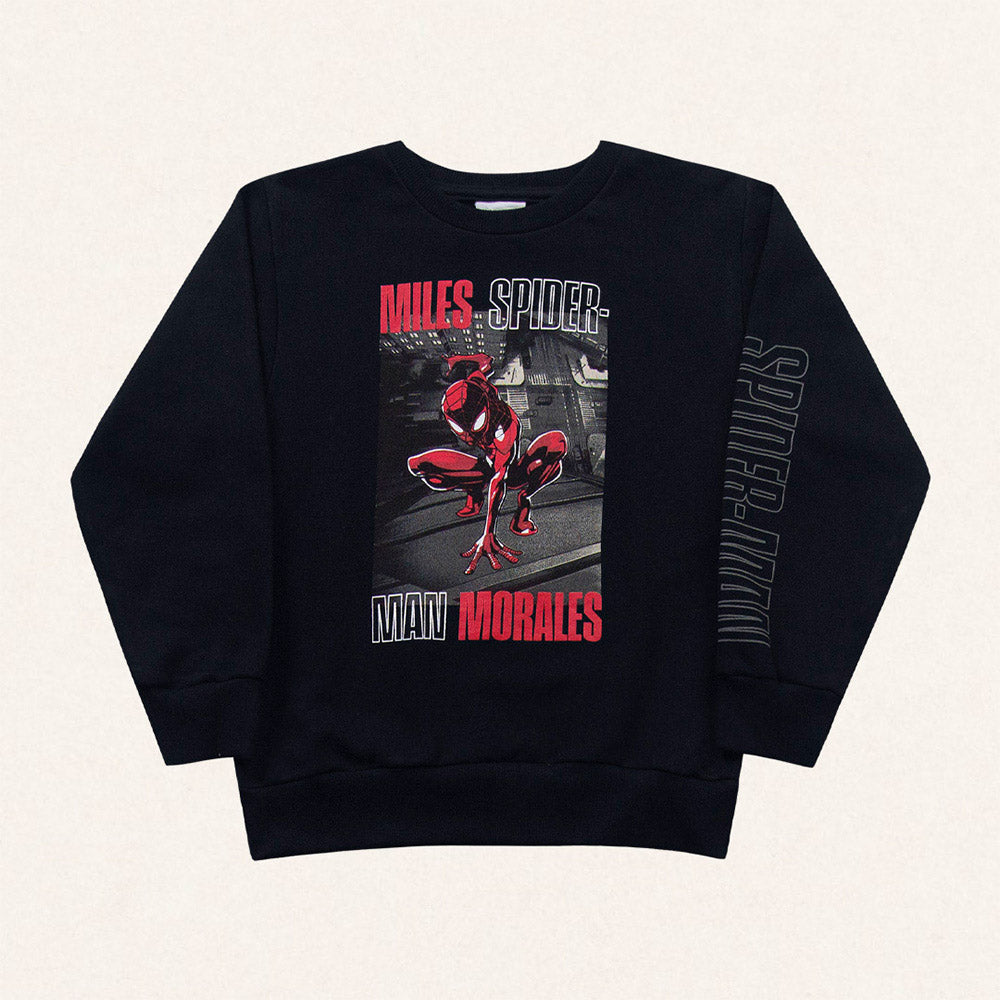 Sueter Spiderman Negro