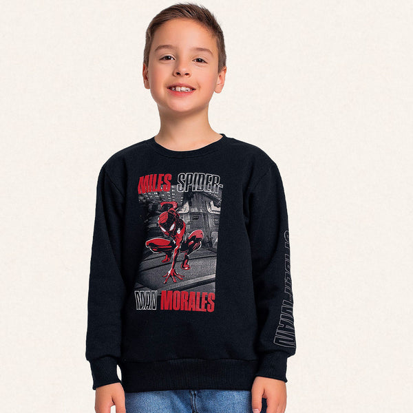 Sueter Spiderman Negro