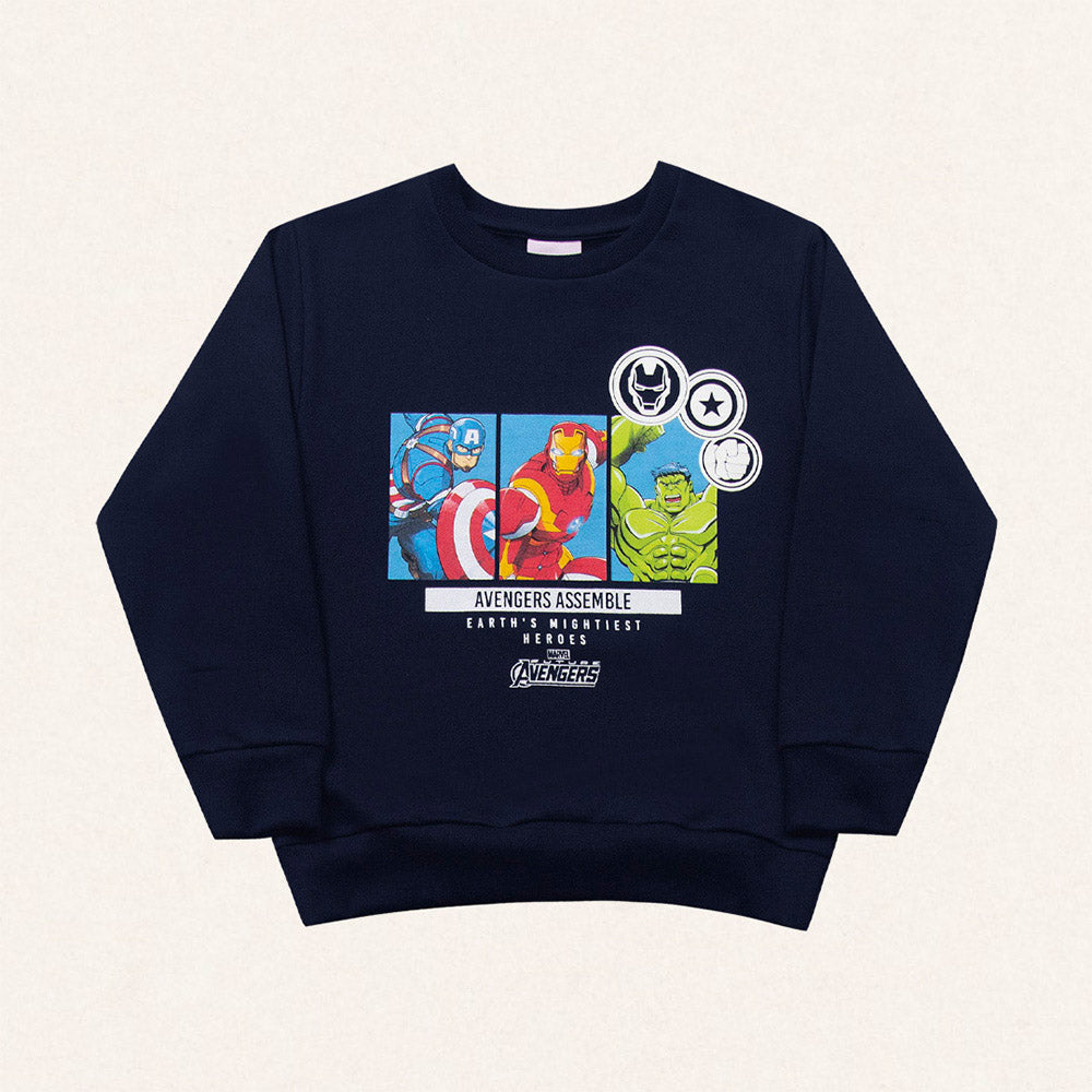 Sueter Avengers Azul Marino