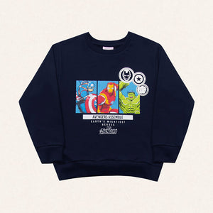 Sueter Avengers Azul Marino