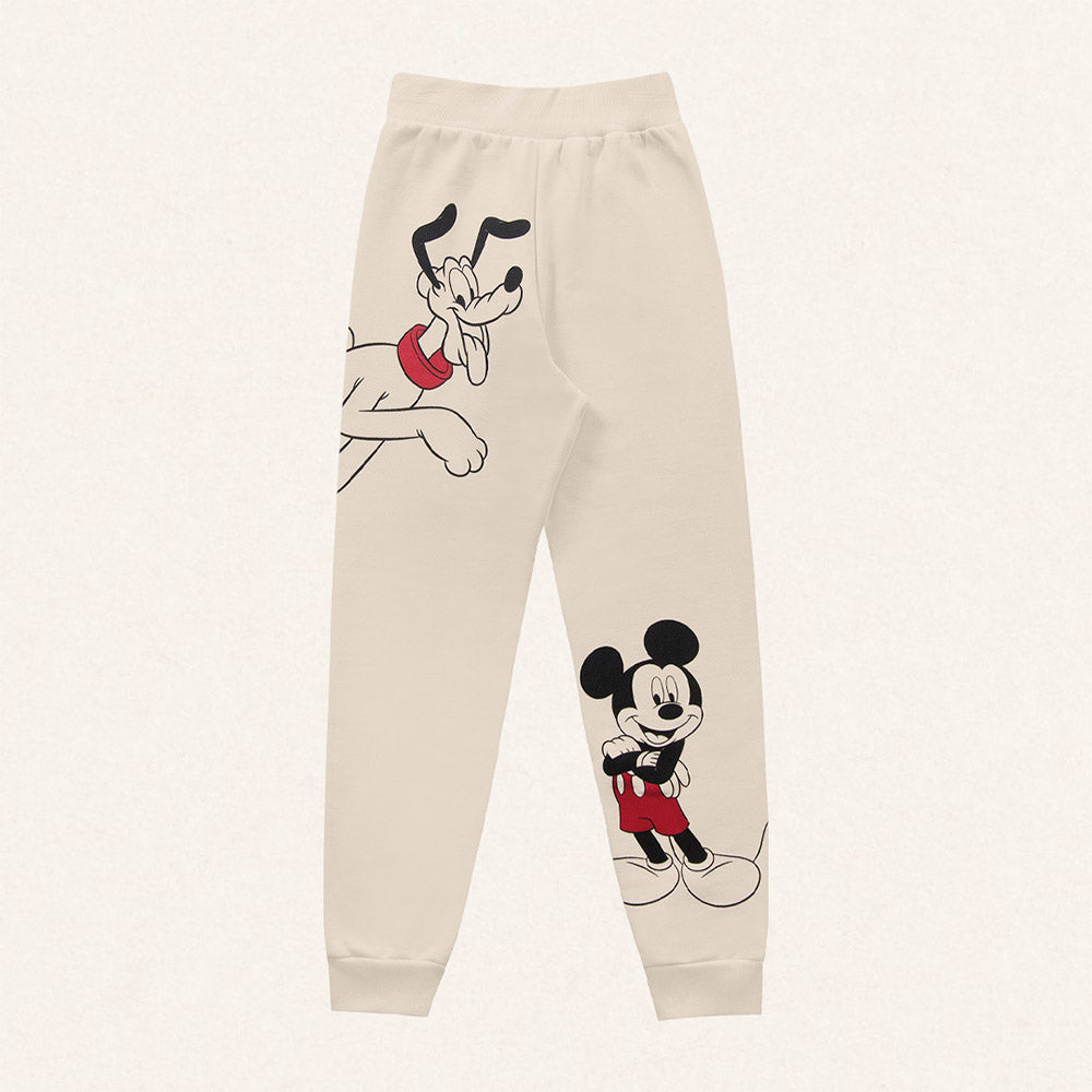 Pantalon Mickey Beige