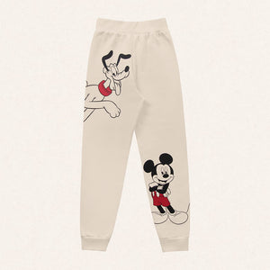 Pantalon Mickey Beige