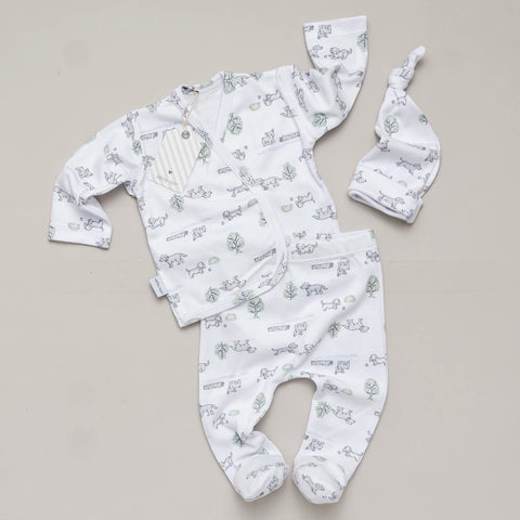 Set 3 Piezas Bebe Verte Reir Perrito