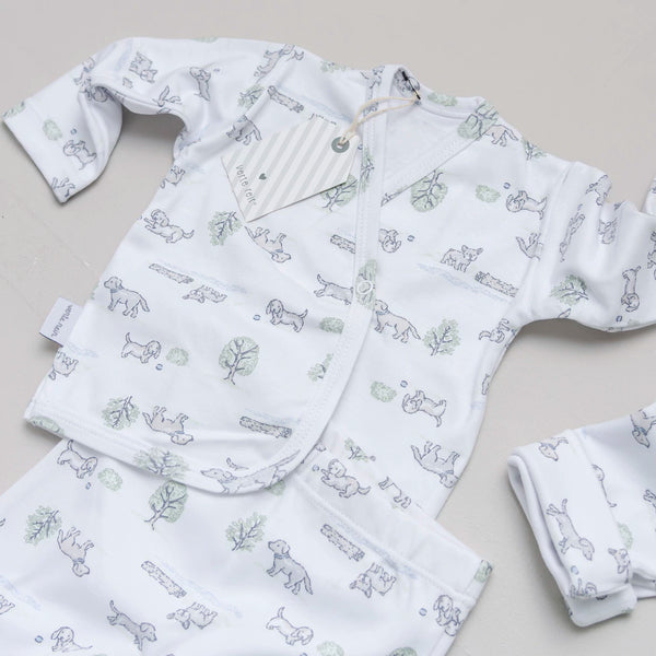 Set 3 Piezas Bebe Verte Reir Perrito