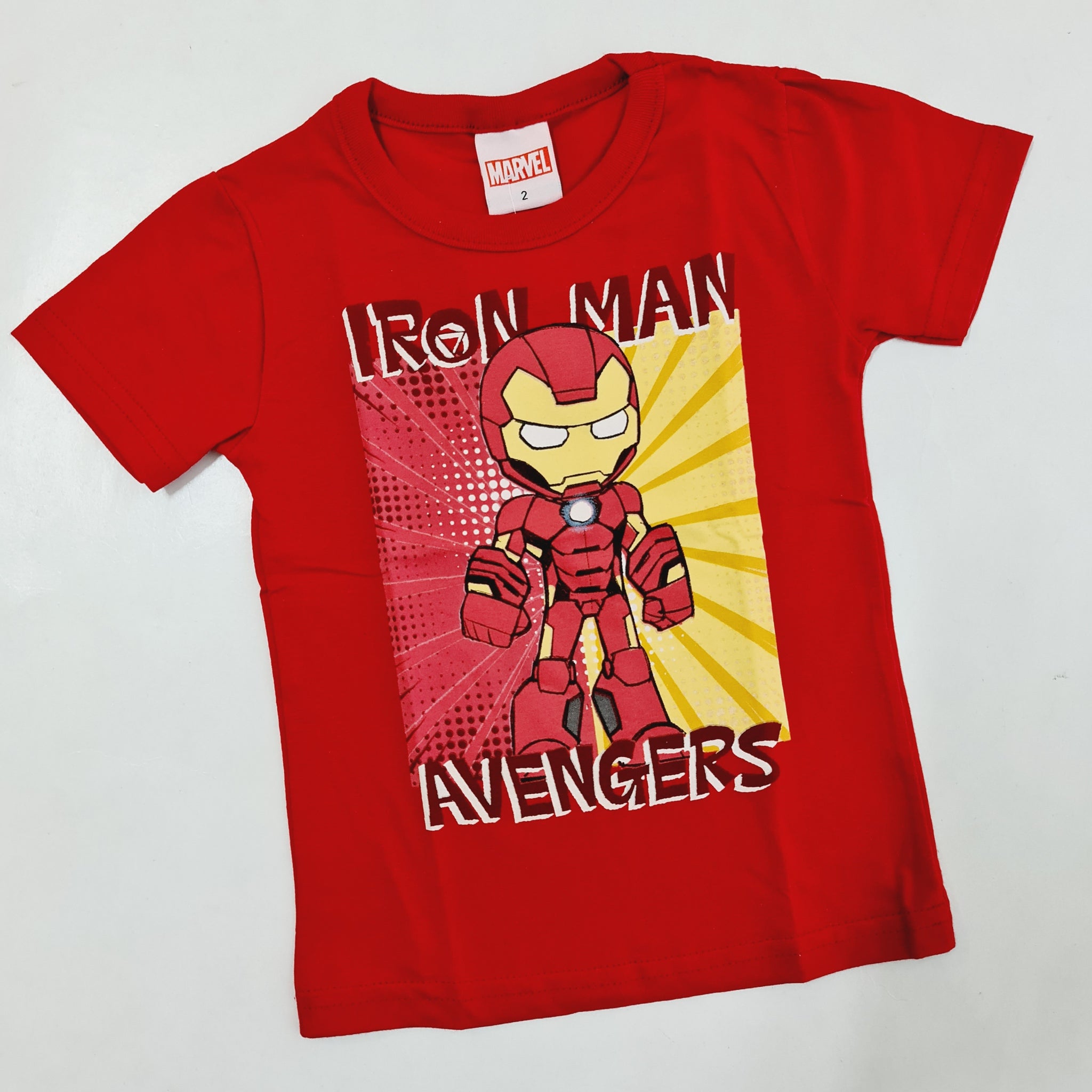 Remera Iron Man Rojo