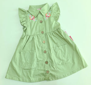 Vestido Verde Mate nena