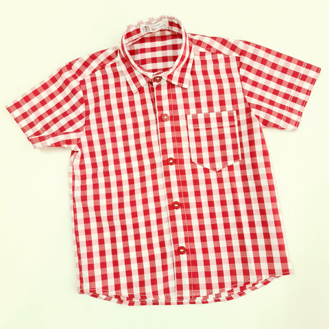 Camisa Cuadros Rojo