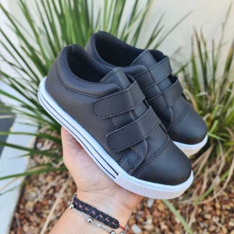 Calzado Negro Liso