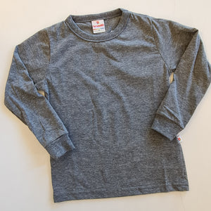 Remera Mangas Largas Gris