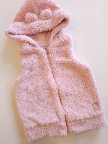 Chaleco Plush Rosa