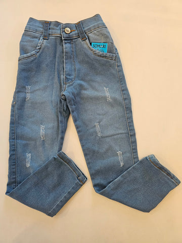 Jeans Claro Elsatizado