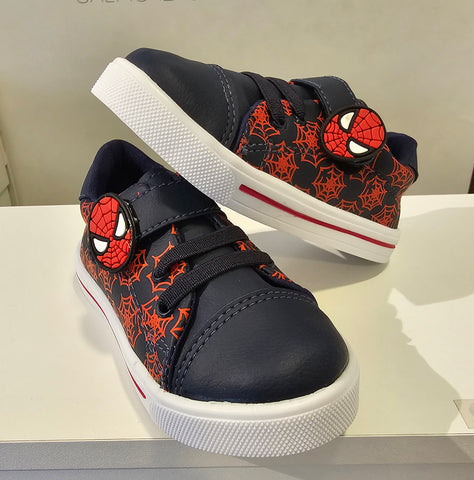 Calzado Spiderman Azul Máscara