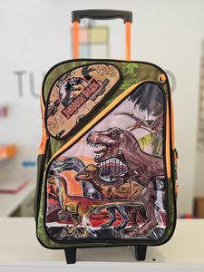 Mochila Jurassic Grande Con Rueditas