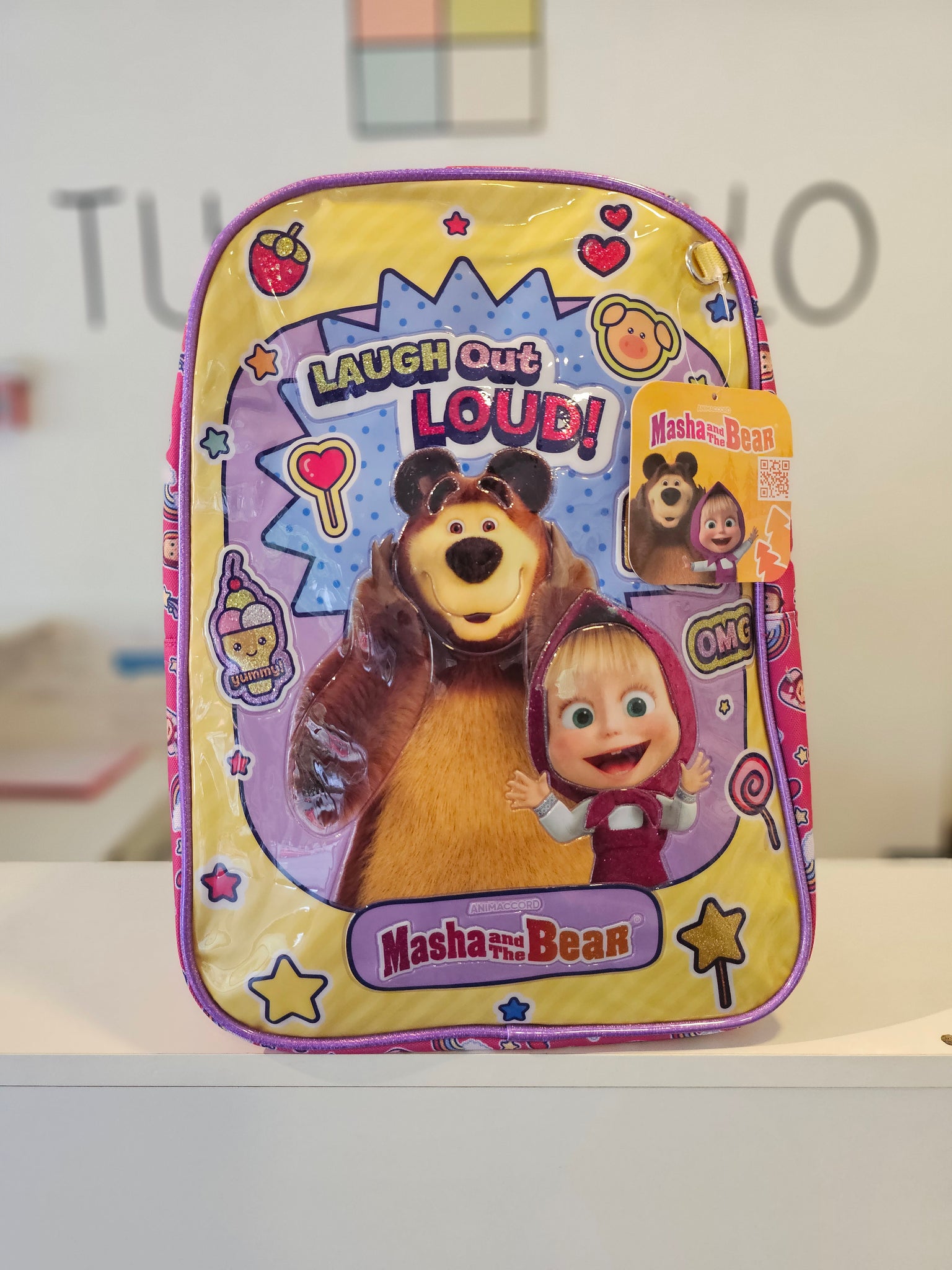 Mochila Masha y el Oso Mediana