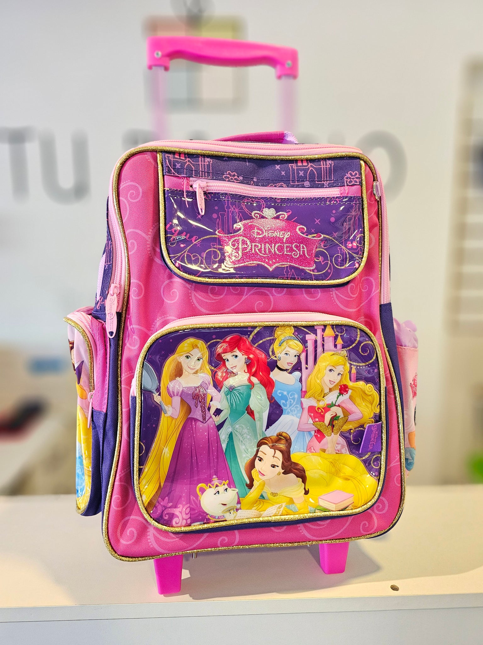Mochila Princesas Con Rueditas