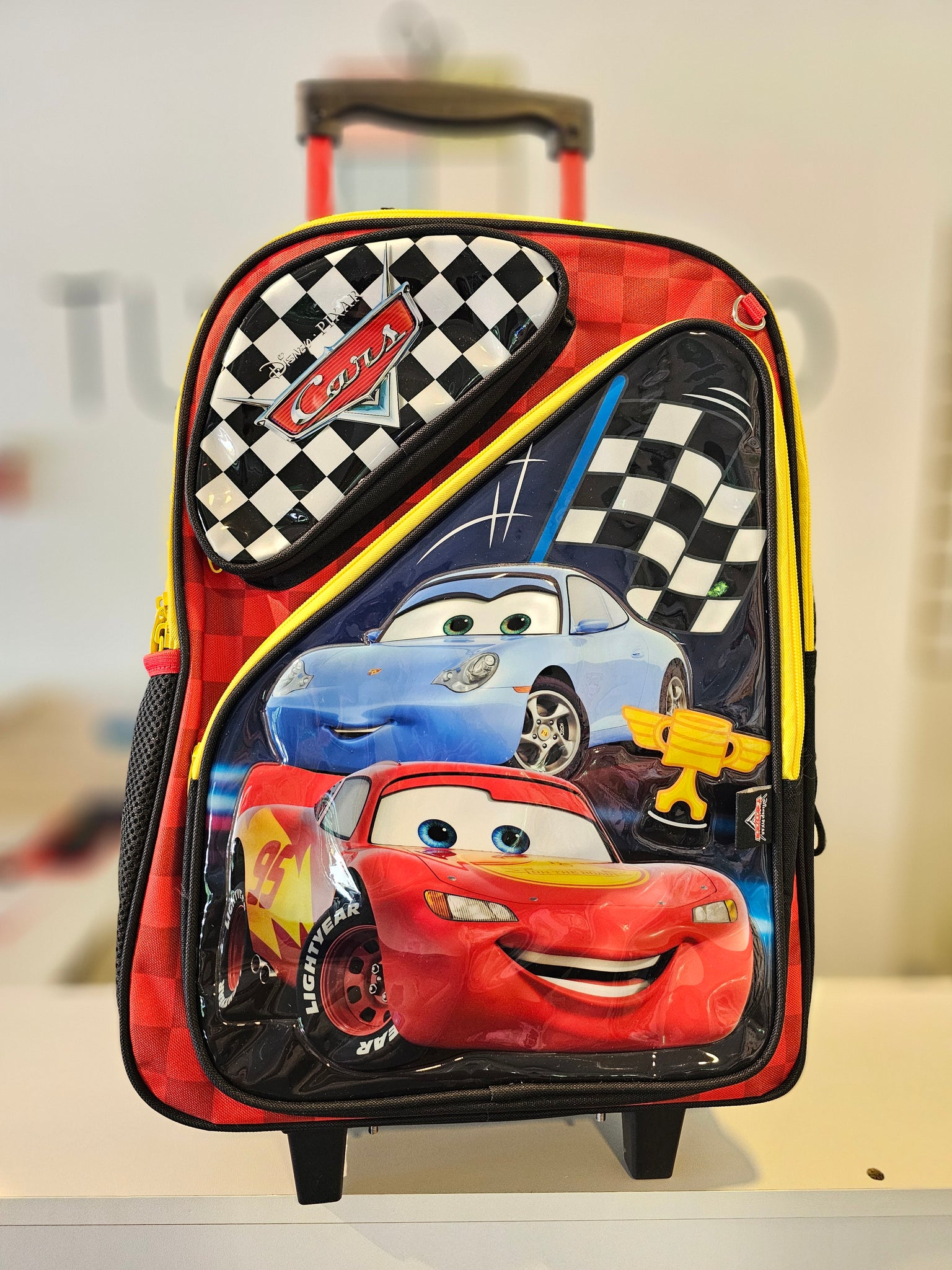 Mochila Grande Cars con Rueditas