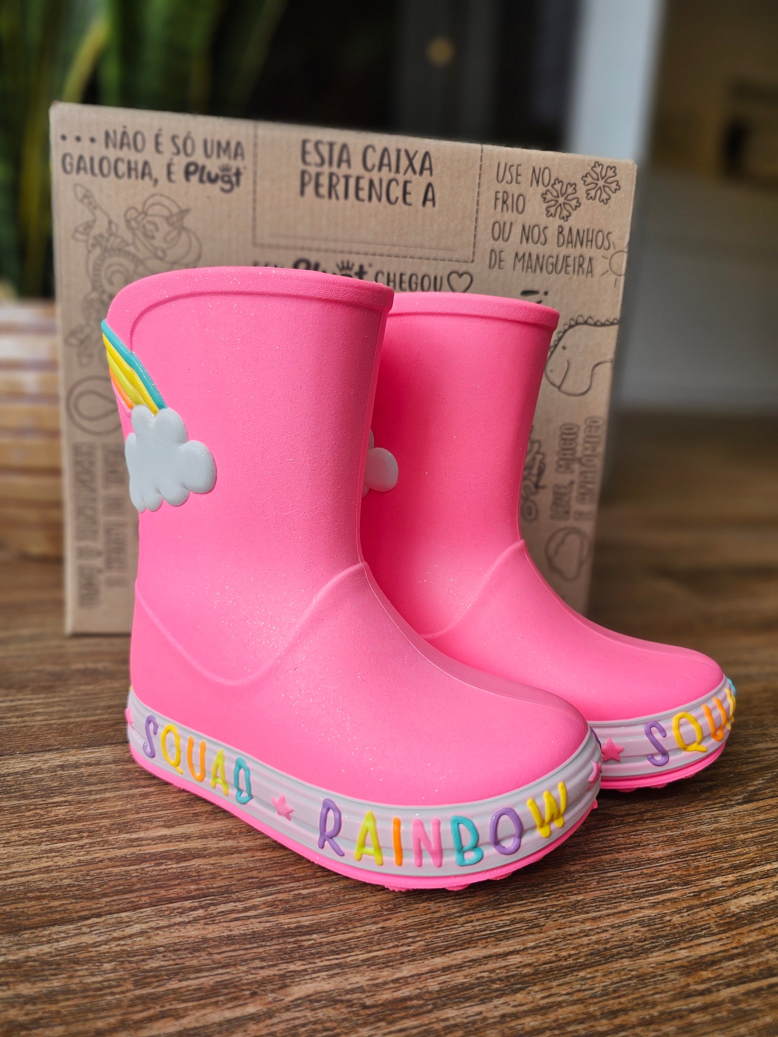 Botita Lluvia Arcoiris