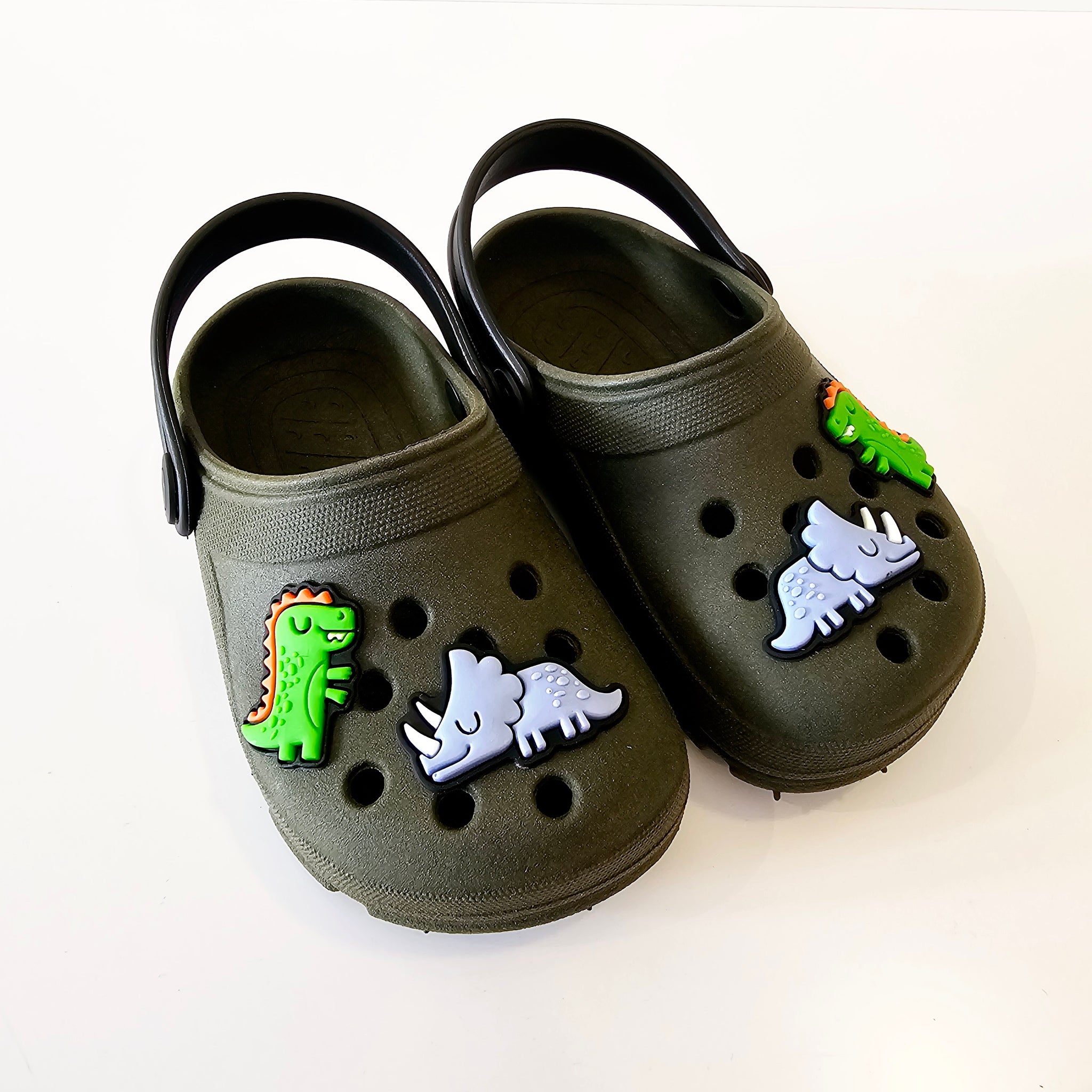 Crocs Dino Verde Militar