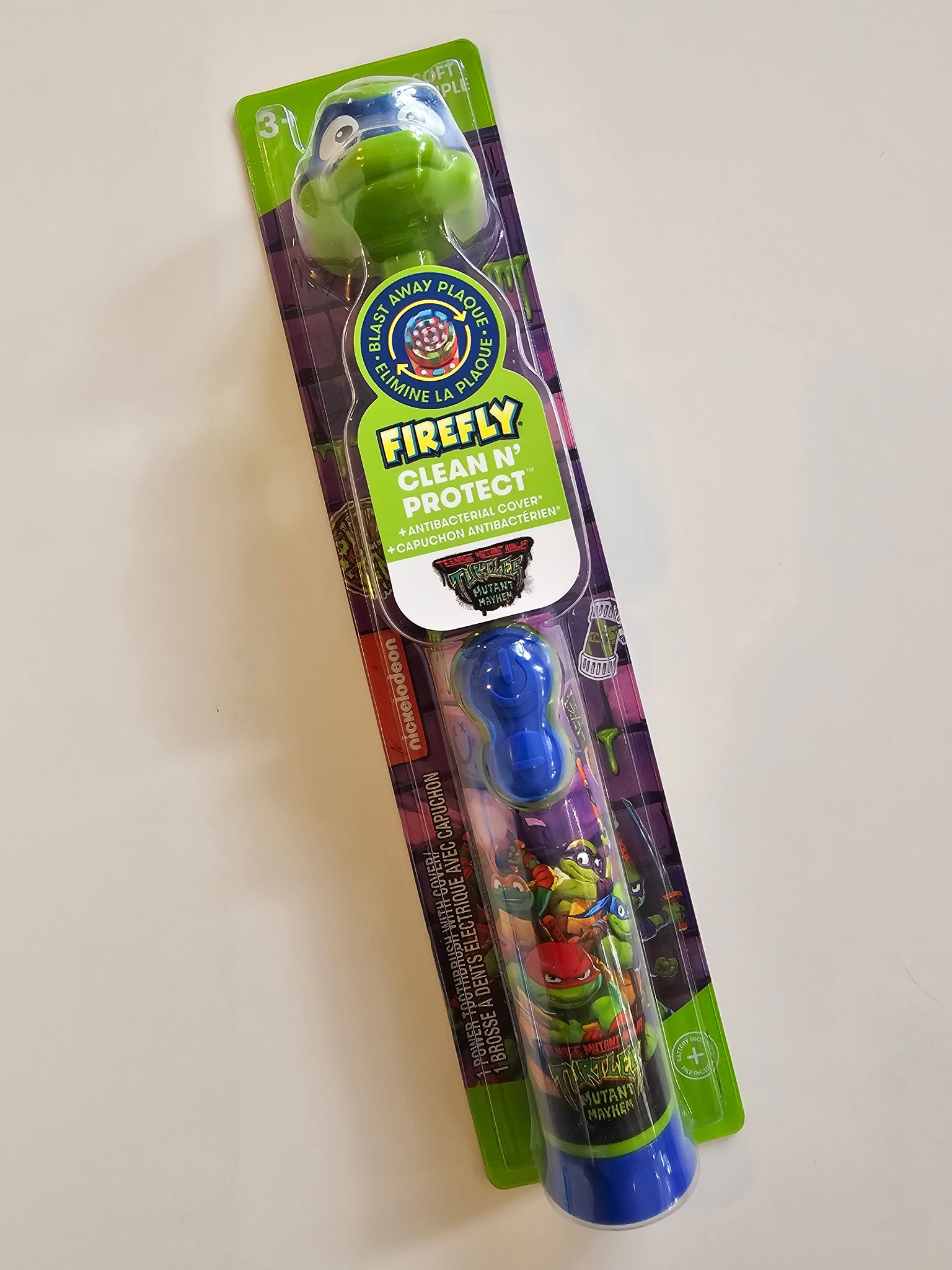 Cepillo Eléctrico Tortugas Ninja