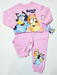 Conjunto Bluey Rosa