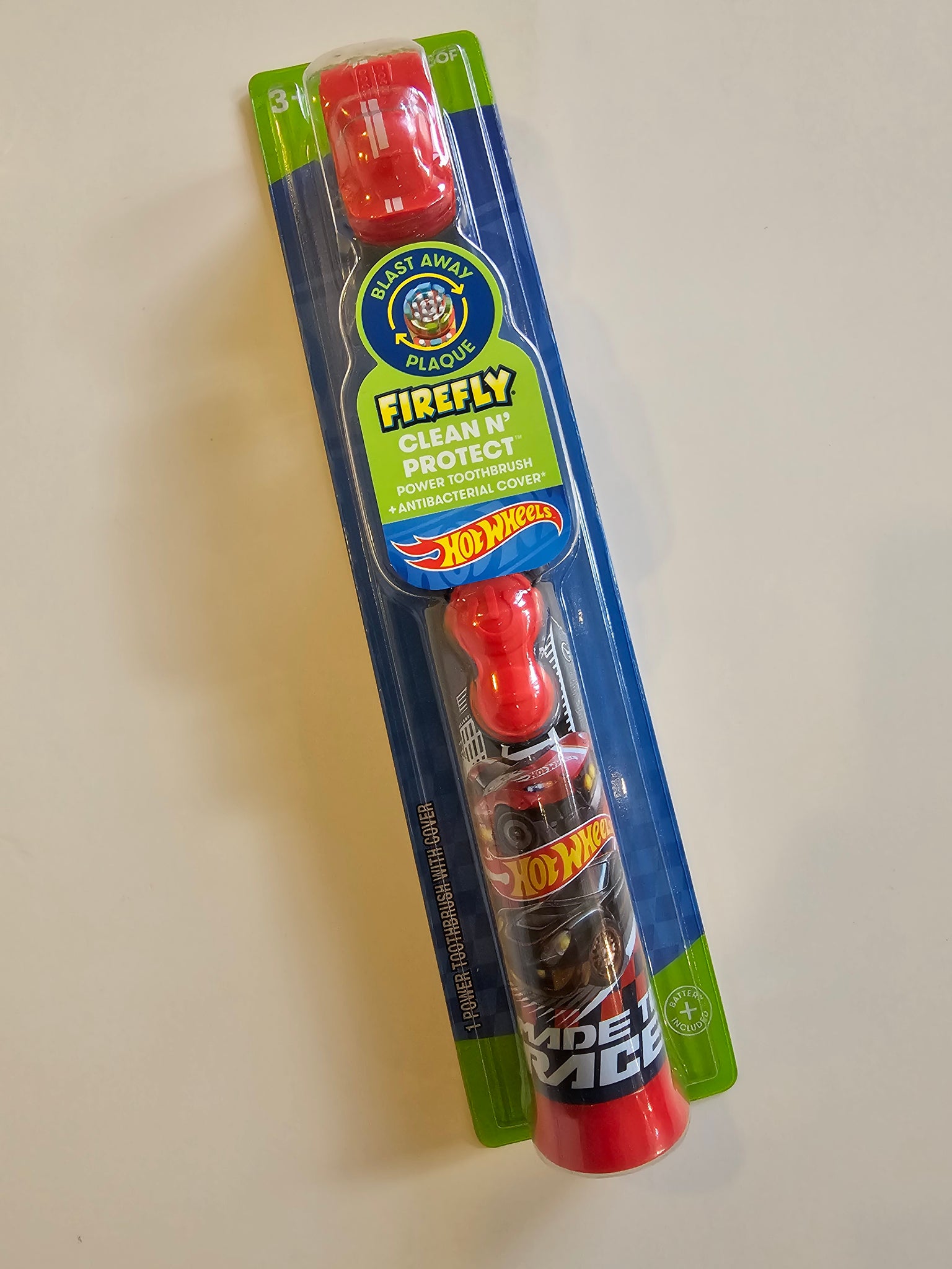 Cepillo Eléctrico Hotwheels