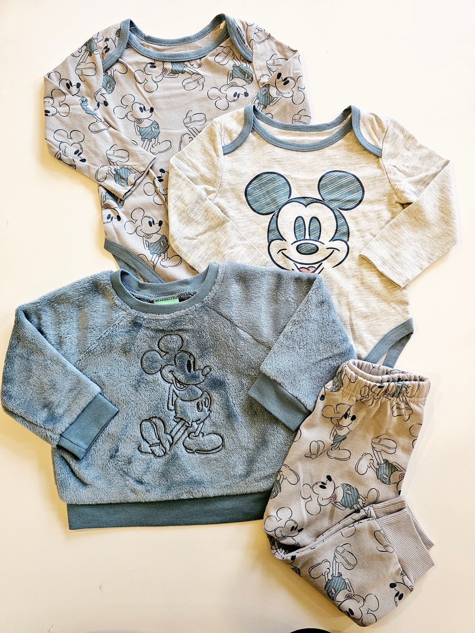 Set x4 Piezas Mickey