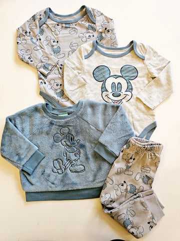 Set x4 Piezas Mickey