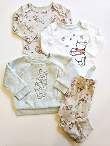 Set x4 Piezas Winnie Menta