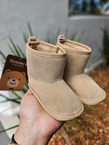 Botita Cuero Beige