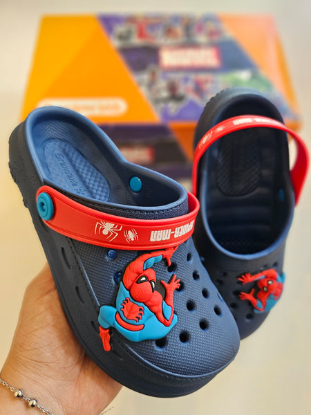Crocs Spiderman Azul
