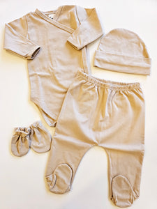 Set x4 Piezas Beige bebe