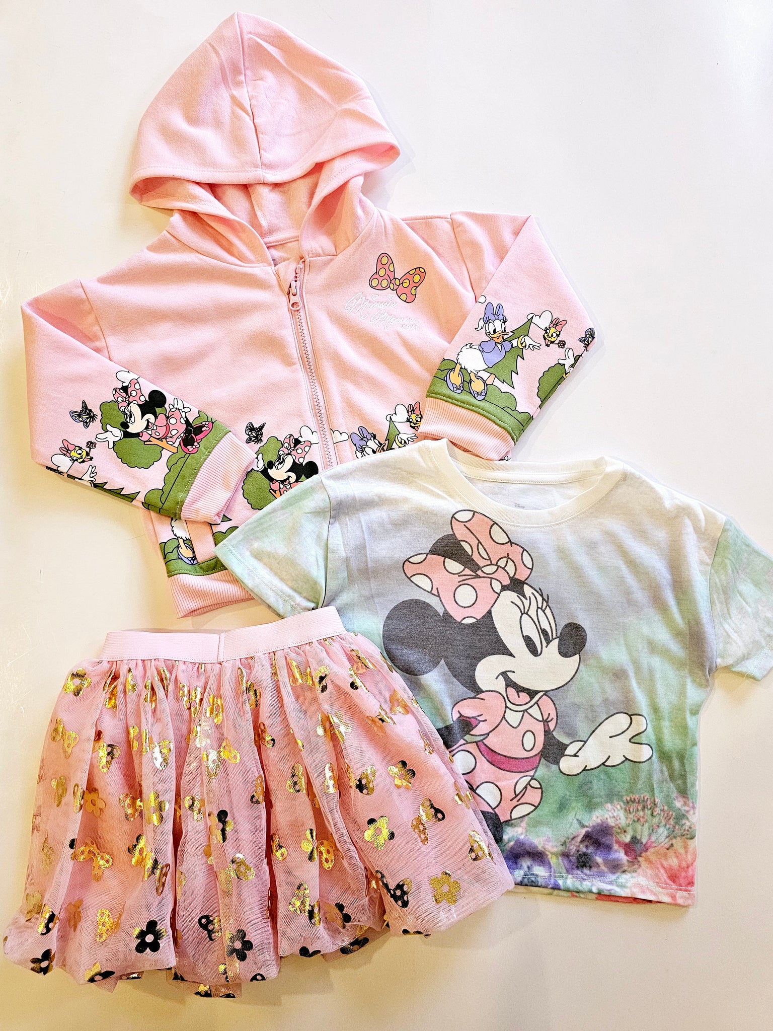 Set x3 Piezas Minnie con Tutú