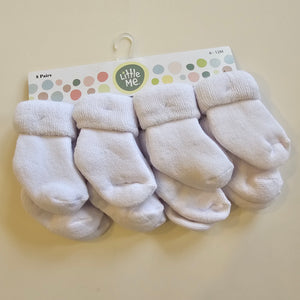 Pack x8 Medias Blanca