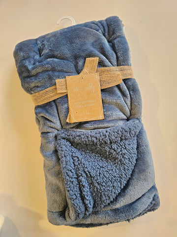 Manta  Azul Plush