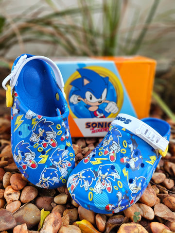 Crocs Sonic Blanco Azul