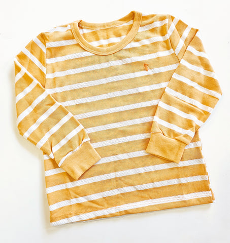 Remera OM Rayas Amarillo