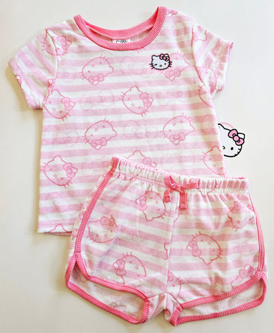 Conjunto Hello Kitty Rayas