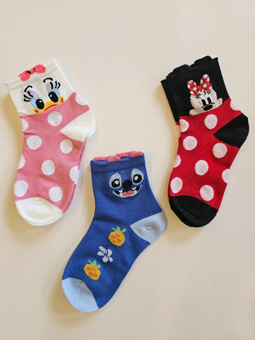 Pack x3 Medias Disney