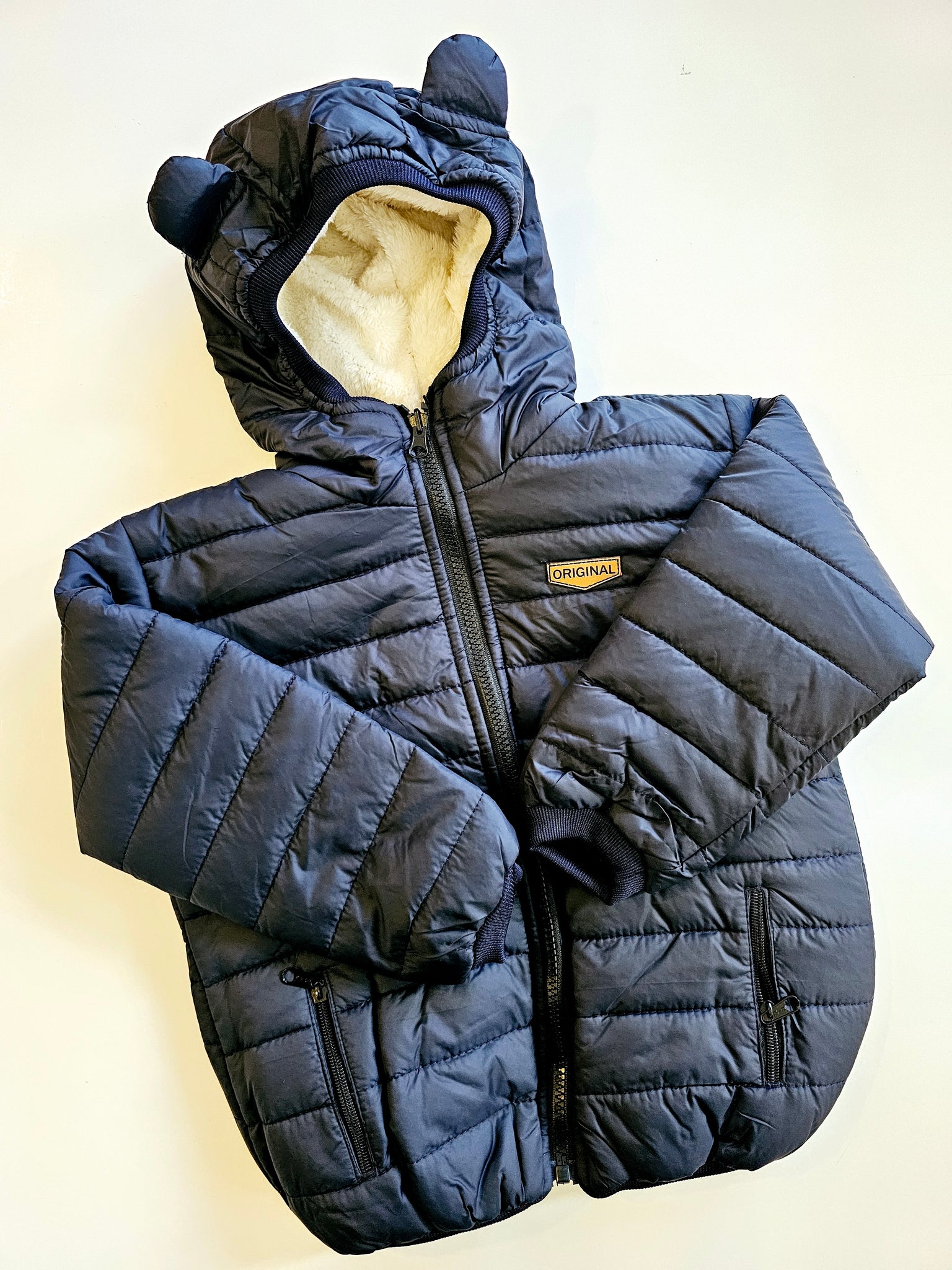 Campera Orejitas Azul