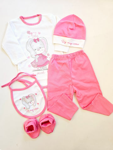 Set x5 Piezas Conejita